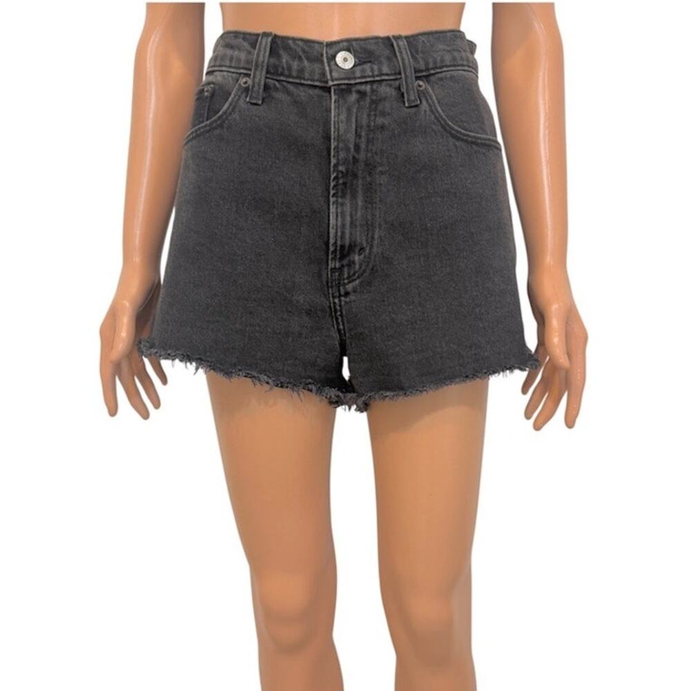 Abercrombie & Fitch 29 8 Curve Love high rise mom short SH 3581